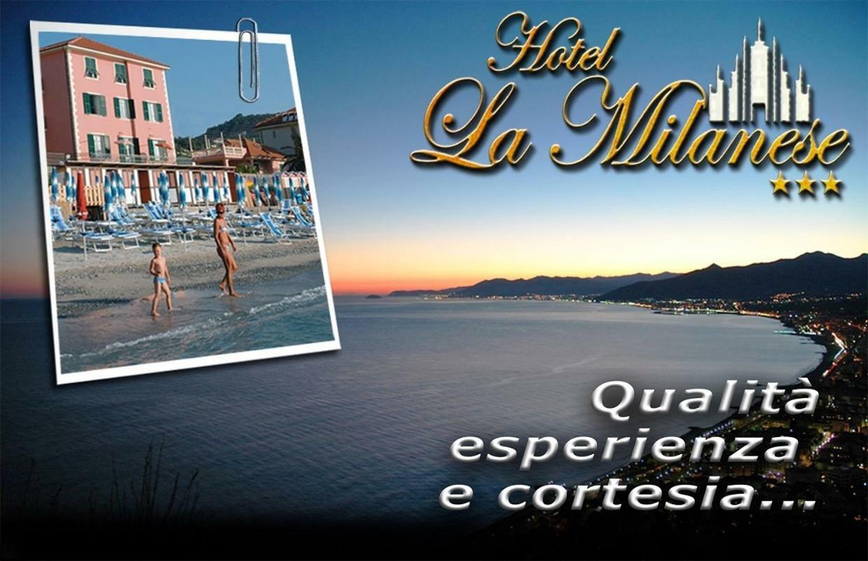 Hotel La Milanese Pietra Ligure Extérieur photo